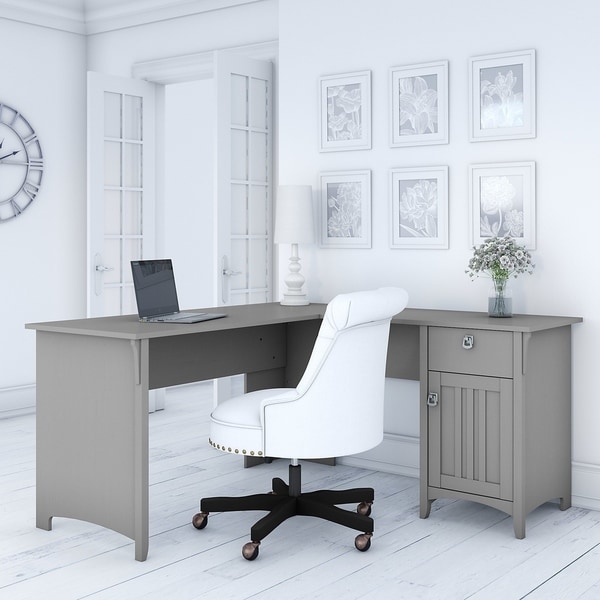 the gray barn lowbridge corner desk with storage