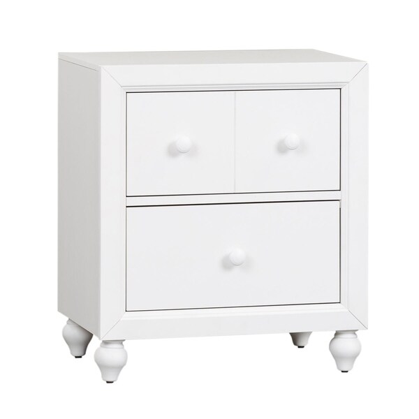 Copper Grove Beziers White 2-drawer Nightstand