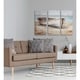 preview thumbnail 7 of 7, Embellished Whitewashed Boat-A Premium Multi Piece Art available in 3 sizes