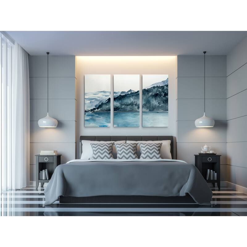 WinterFjords II -A Premium Multi Piece Art available in 3 sizes