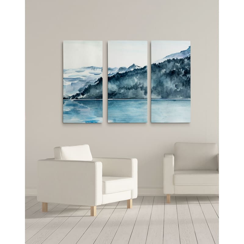 WinterFjords II -A Premium Multi Piece Art available in 3 sizes