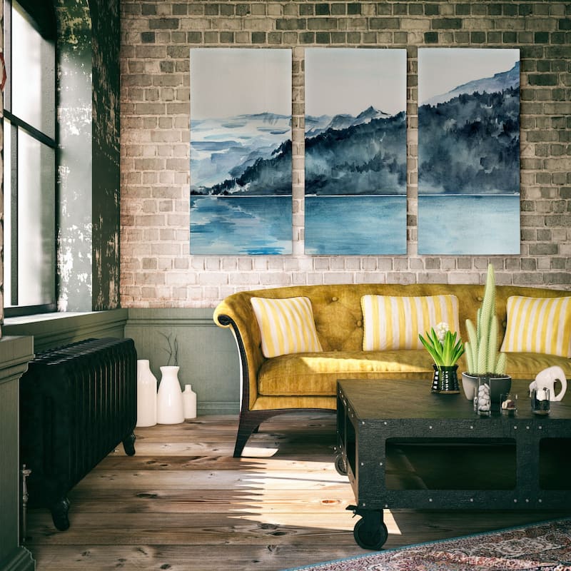 WinterFjords II -A Premium Multi Piece Art available in 3 sizes
