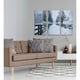 preview thumbnail 3 of 7, Snowy Road II-A Premium Multi Piece Art available in 3 sizes