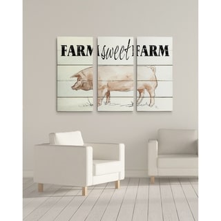 Farm Sweet Farm-a Premium Multi Piece Art Available In 3 Sizes - Bed 