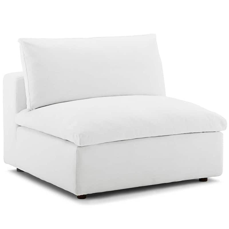 Copper Grove Hrazdan Down-filled Over-stuffed Armless Chair