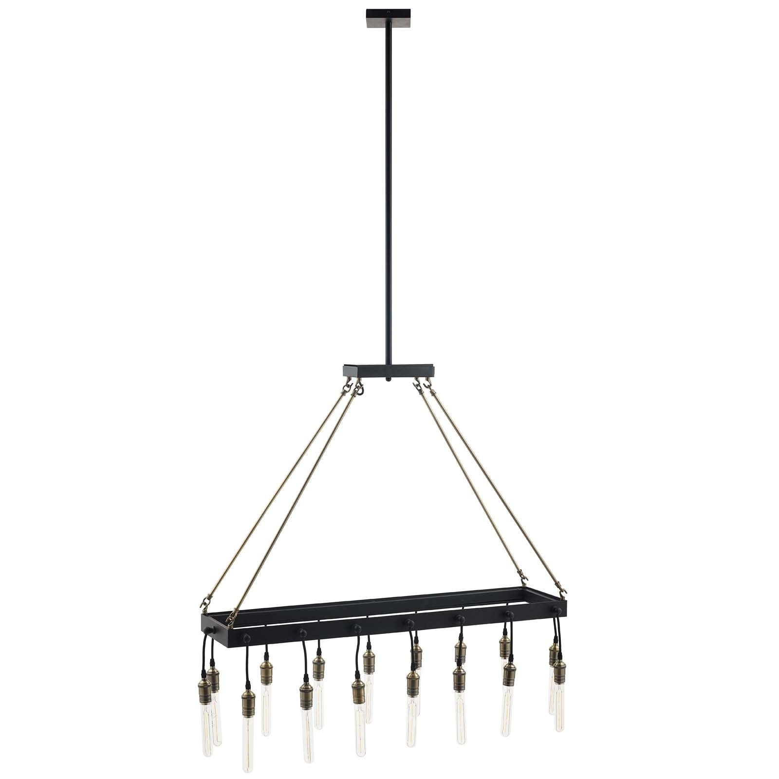 Demarcate Modern Farmhouse Pendant Chandelier - 34 - Chandeliers For Bedrooms by Overstock.com
