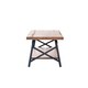 Harper & Bright Designs Solid Wood Coffee Table with Metal Legs - Thumbnail 5
