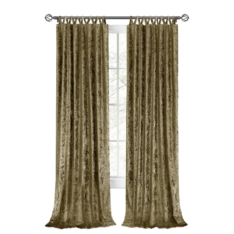 Harper Criss-Cross Window Curtain Panel