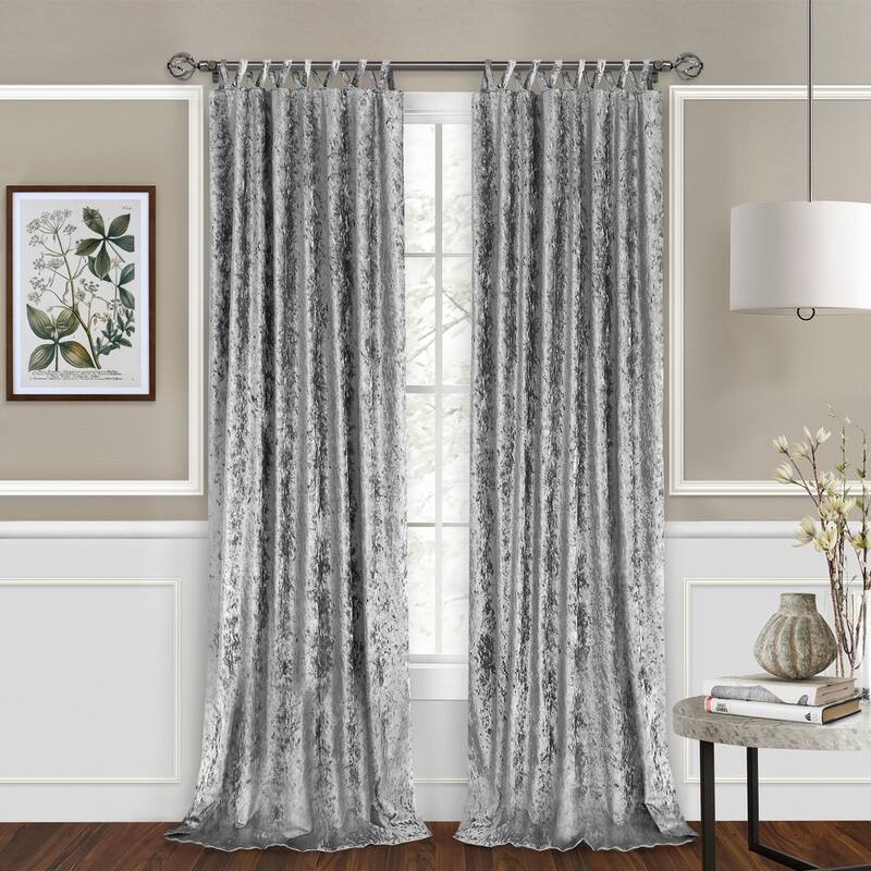 Harper Criss-Cross Window Curtain Panel