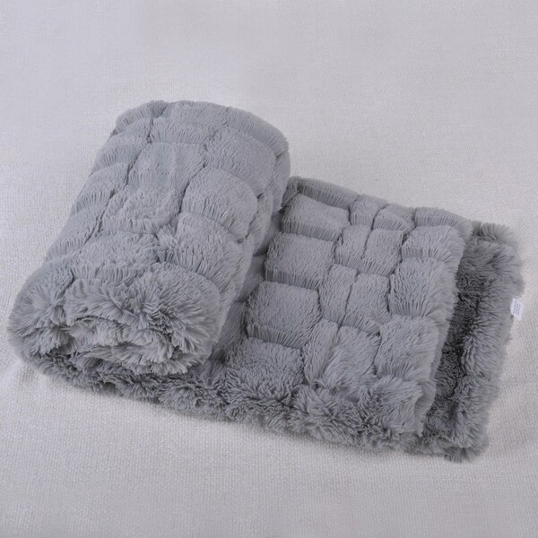 BOON Throw & Blanket Chenille Multi-Colored Throw Blanket ...