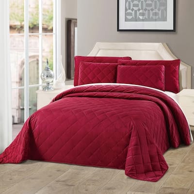 Size California King Red Bedspreads Find Great Bedding Deals
