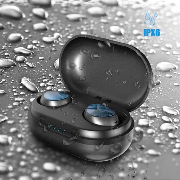 True Wireless Bluetooth 5 0 Earbuds Cvc8 0 Touch Control Noise Cancelling Ipx6 Waterproof Headphone On Sale Overstock