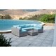 BroyerK 7 piece Sectional Patio Outdoor Furniture Set - Thumbnail 1