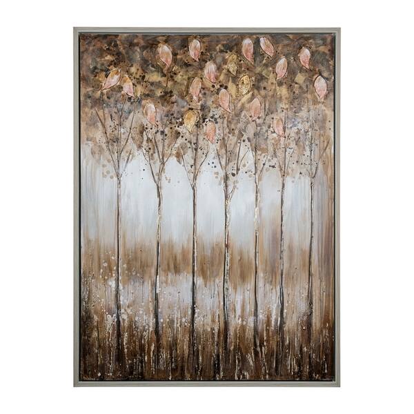 Shop Yosemite Home Decor Golden Alley Mixed Media Handpainted Wall