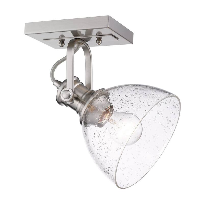 Carbon Loft Barton 1-light Semi-flush in Pewter