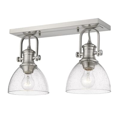 Carbon Loft Barton 2-light Semi-flush Fixture