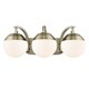 preview thumbnail 2 of 58, Carbon Loft Barton 3-light Opal Glass Bath Vanity