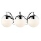 preview thumbnail 34 of 58, Carbon Loft Barton 3-light Opal Glass Bath Vanity