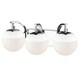 preview thumbnail 45 of 58, Carbon Loft Barton 3-light Opal Glass Bath Vanity