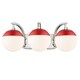 preview thumbnail 56 of 58, Carbon Loft Barton 3-light Opal Glass Bath Vanity