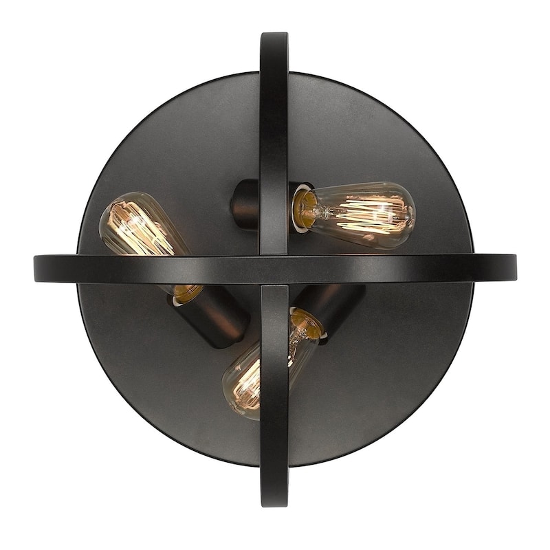 Carbon Loft Barton Industrial Flush Mount