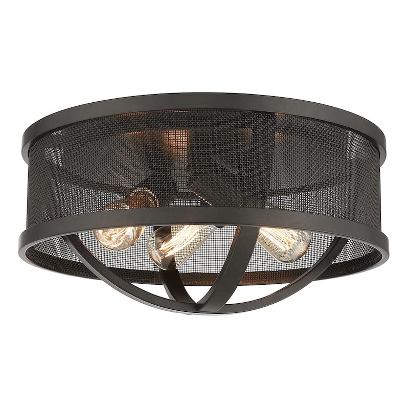 Carbon Loft Barton Industrial Flush Mount