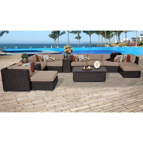 Venice 13 Piece Outdoor Wicker Patio Furniture Set 13a