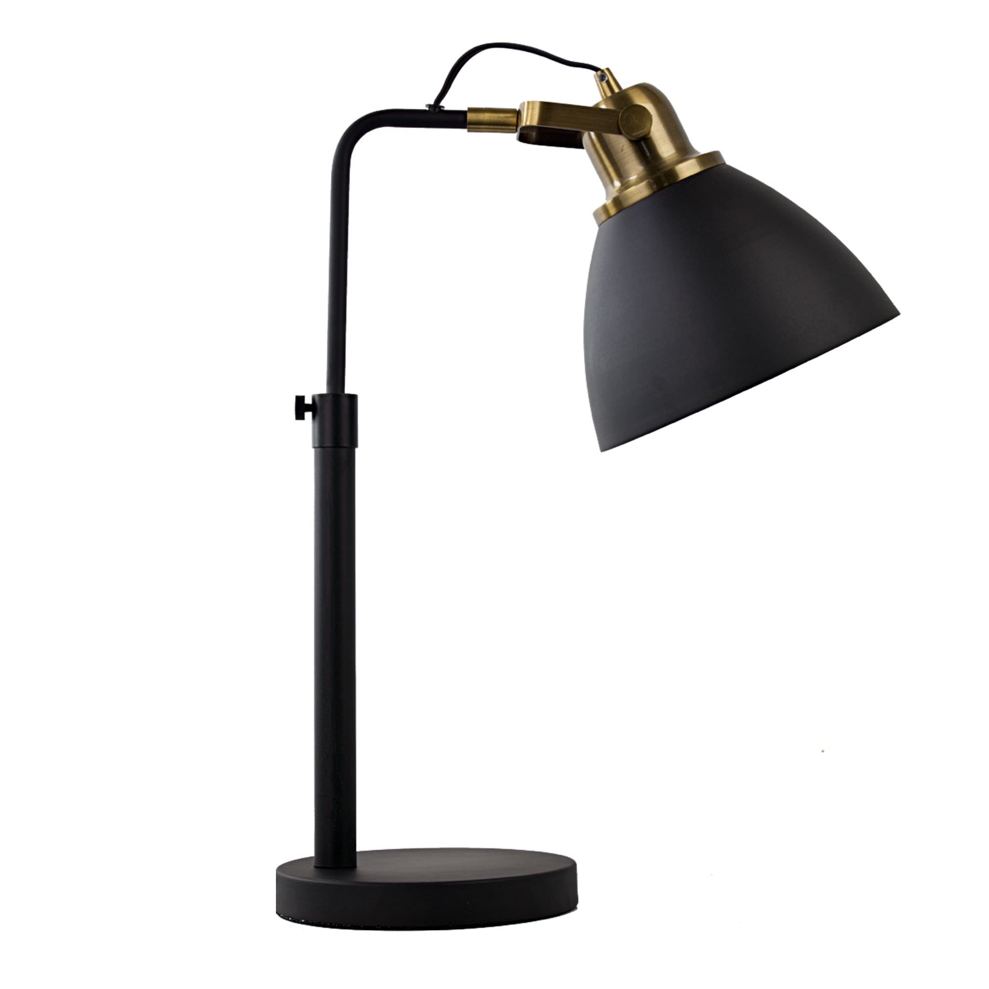 black and gold desk lamp