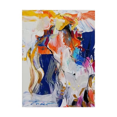 Tadeo Zavaleta 'Nude Study I' Canvas Art