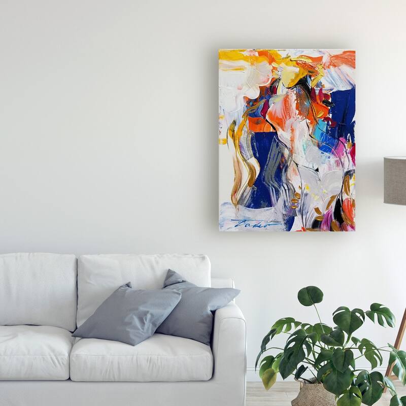 Tadeo Zavaleta 'Nude Study I' Canvas Art