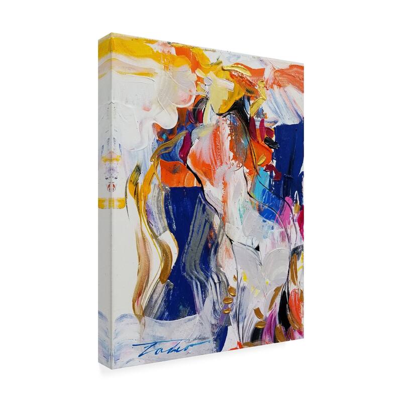 Tadeo Zavaleta 'Nude Study I' Canvas Art