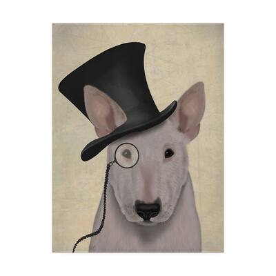 Fab Funky 'Bull Terrier, Formal Hound and Hat' Ca