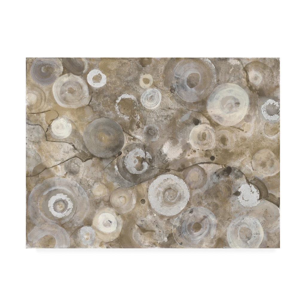 Albena Hristova 'Neutral Agate' Canvas Art