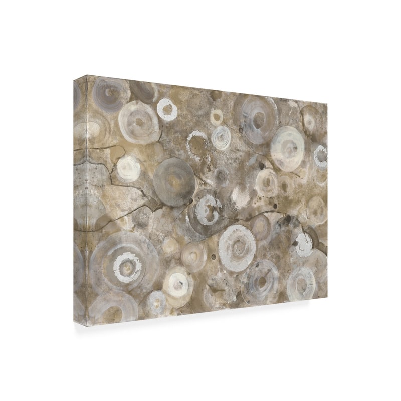 Albena Hristova 'Neutral Agate' Canvas Art
