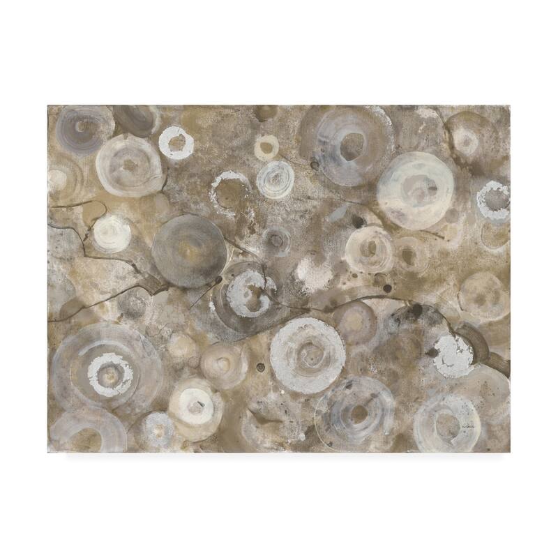 Albena Hristova 'Neutral Agate' Canvas Art
