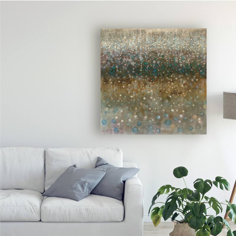 Danhui Nai 'Abstract Rain' Canvas Art
