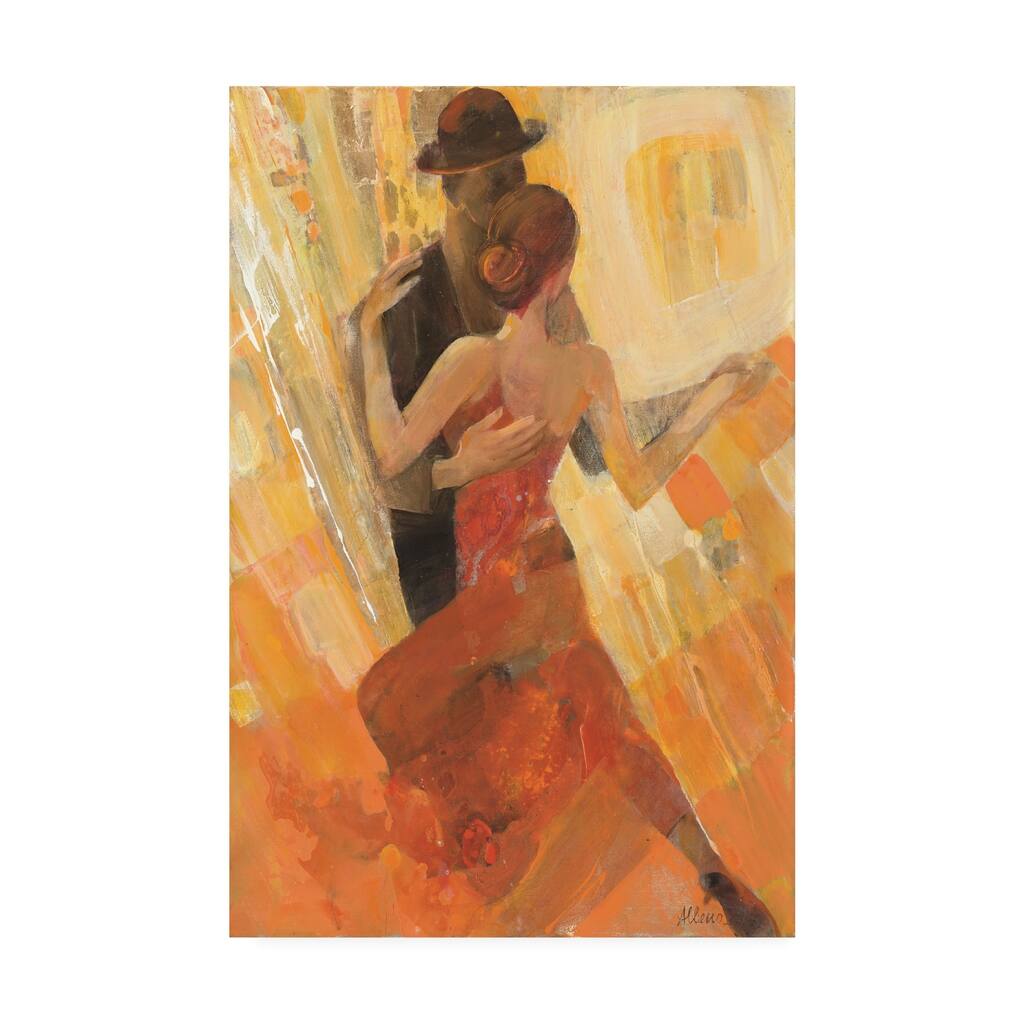 Albena Hristova 'Tango Dancers' Canvas Art