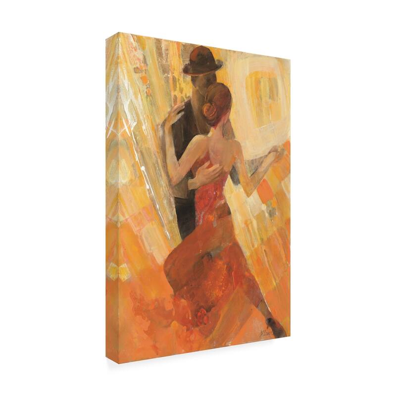 Albena Hristova 'Tango Dancers' Canvas Art