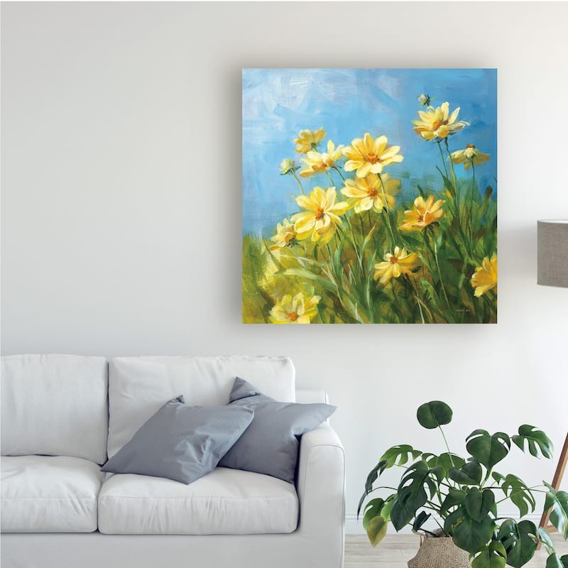 Danhui Nai 'Summer Field I' Canvas Art