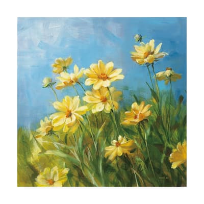 Danhui Nai 'Summer Field I' Canvas Art