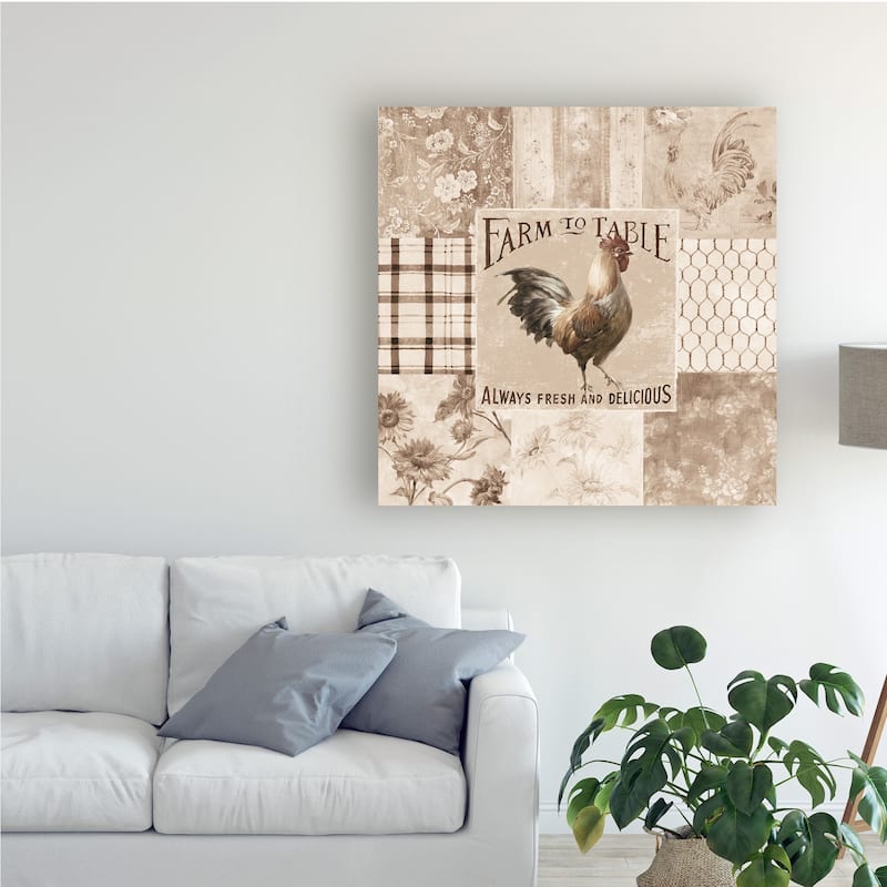 Danhui Nai 'farm Nostalgia I Neutral' Canvas Art - Bed Bath & Beyond 