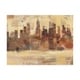 Albena Hristova 'City Skyline At Dusk' Canvas Art - Bed Bath & Beyond ...