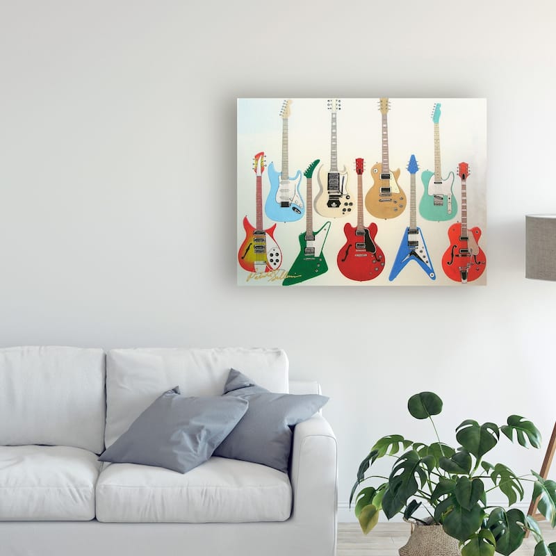 Patrick Sullivan 'Guitars Electric' Canvas Art