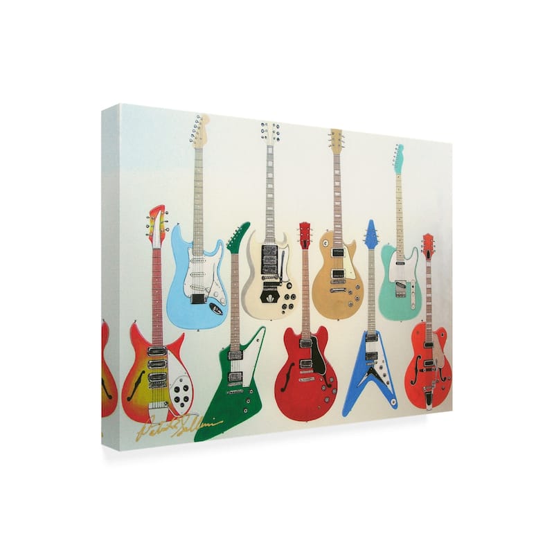 Patrick Sullivan 'Guitars Electric' Canvas Art