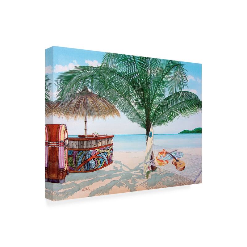 Patrick Sullivan 'Tiki Bar' Canvas Art