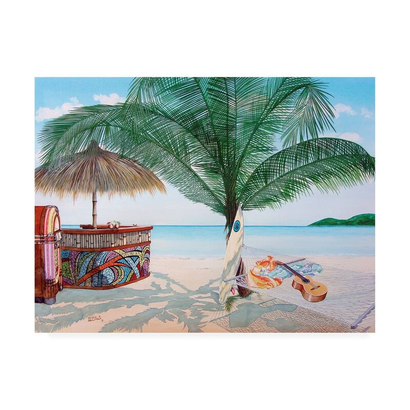 Patrick Sullivan 'Tiki Bar' Canvas Art