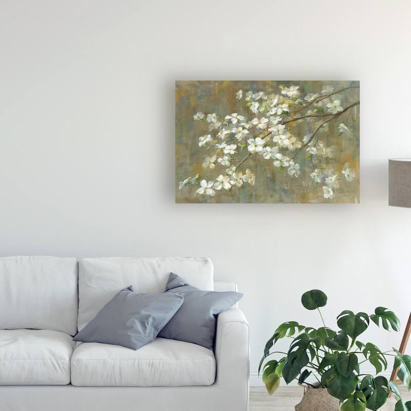 Danhui Nai 'Dogwood In Spring Crop' Canvas Art