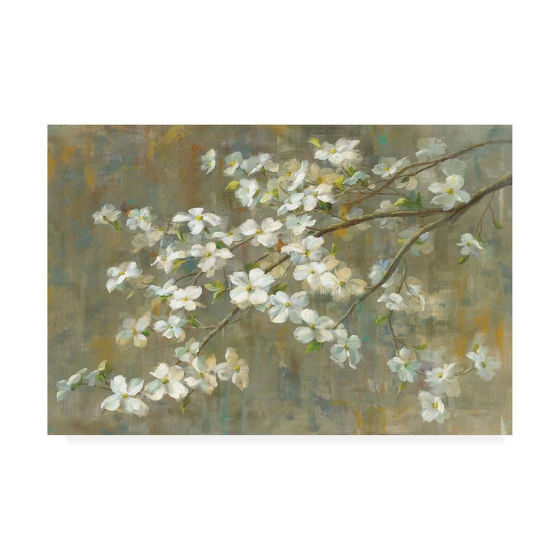 Danhui Nai 'Dogwood In Spring Crop' Canvas Art