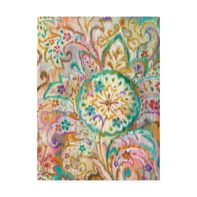 Danhui Nai 'Boho Paisley I' Canvas Art