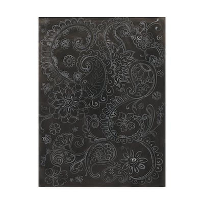 Danhui Nai 'Paisley Swirl' Canvas Art